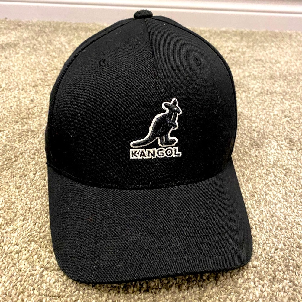 Kangol Black Baseball Cap
